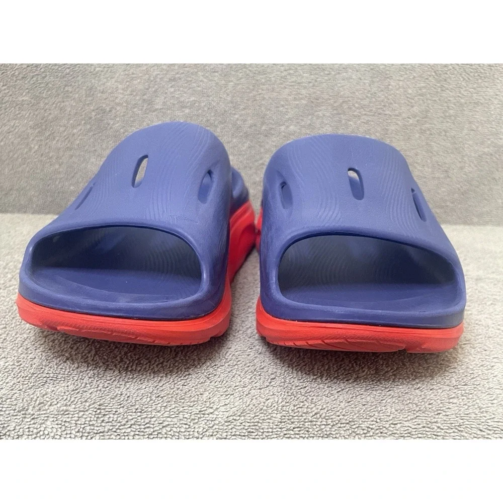 Hoka Ora Recovery Slide 3 Navy Blue/Orange Size Men 9, women's 11